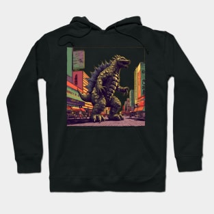 Monster Reptile in Tokyo Hoodie